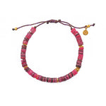 Bracelet cordon et coquillage
