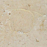 Bracelet tressé infini argent 925 et zircons