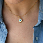 Collier doré figaro alternée