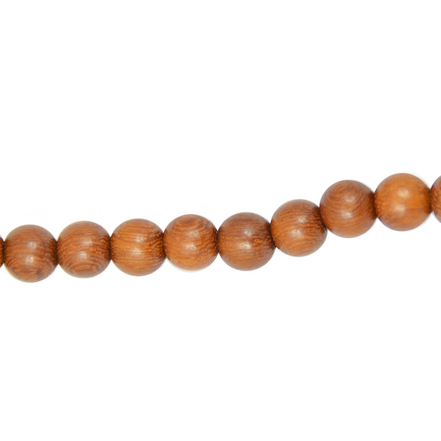 Collier perles bois XL