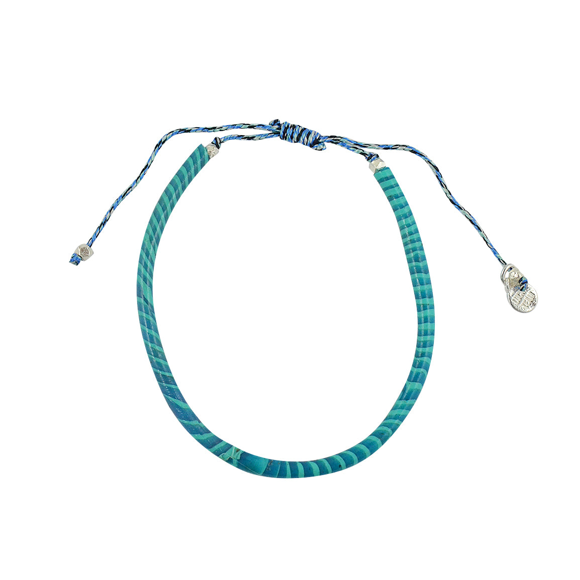 Bracelet mali sur cordon