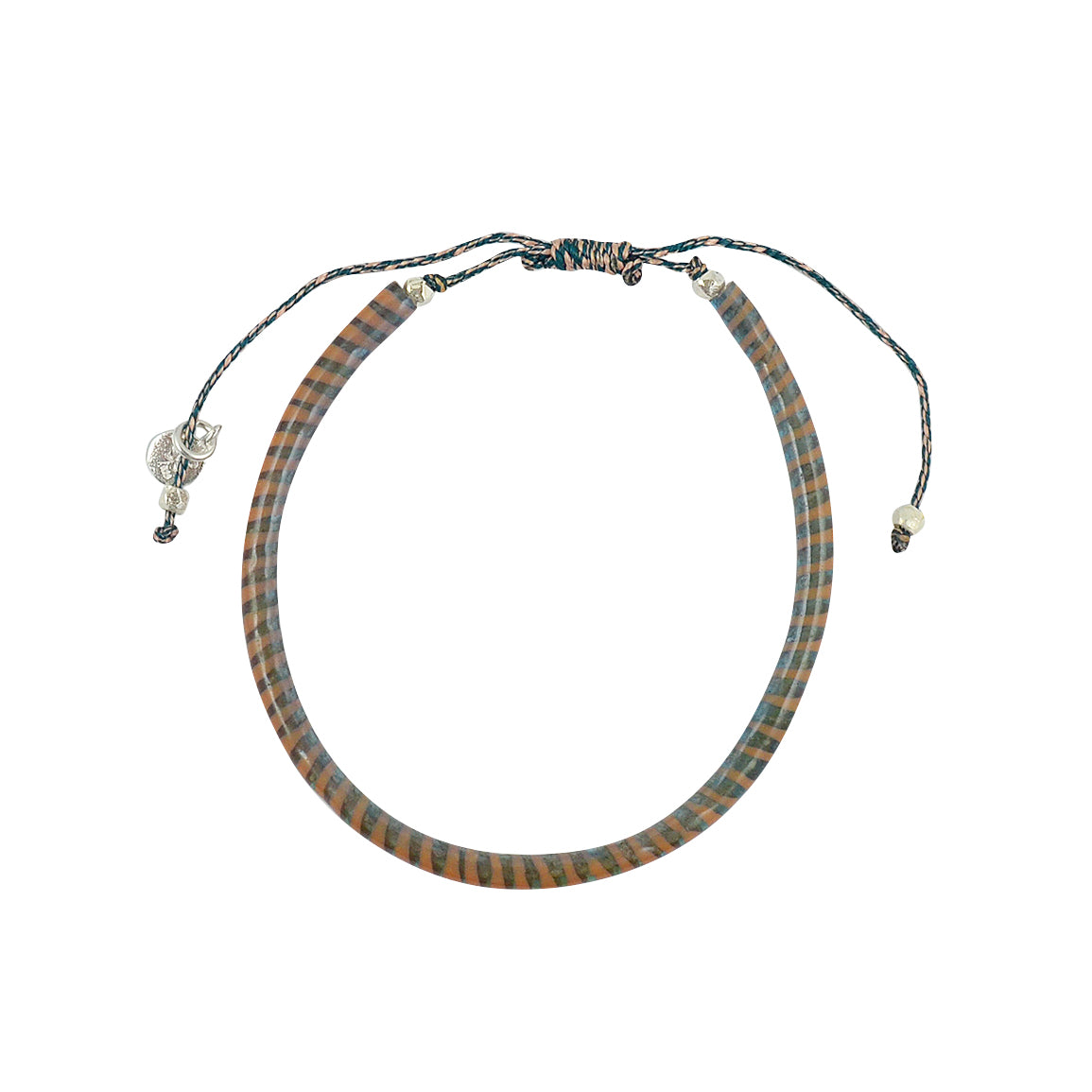 Bracelet mali sur cordon