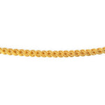 Collier doré maille anglaise