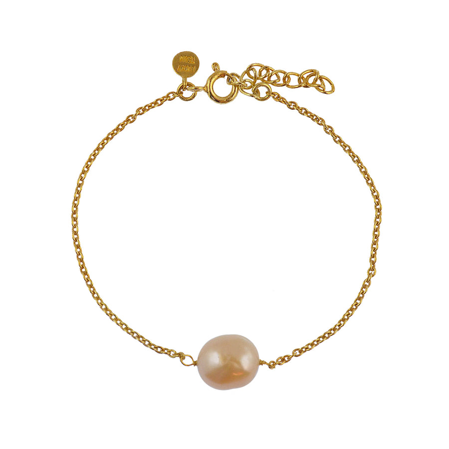 Bracelet doré perle de culture - Bracelets