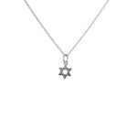 Luckyteam bijoux femme argent 925 collier étoile de david