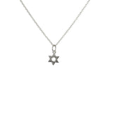 Luckyteam bijoux femme argent 925 collier étoile de david