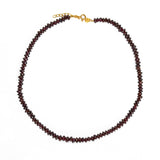 Collier ras de cou en pierres naturelles 42 cm