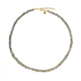 Collier ras de cou en pierres naturelles 42 cm