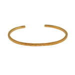 Jonc doré étoiles peace amour - Bracelets