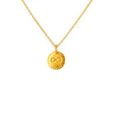 Collier doré médaille "amour" infini 42 cm
