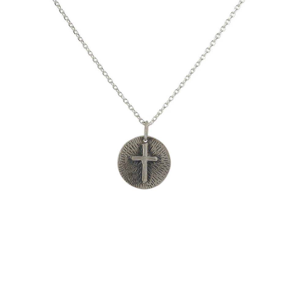 Luckyteam bijoux femme argent 925 collier croix