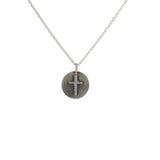Luckyteam bijoux femme argent 925 collier croix