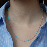Collier Santa Maria en Argent 925 et Turquoise