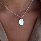 Collier argent 925 et médaille Toi Moi & oeil - Colliers