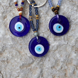 Porte clé oeil verre soufflé