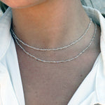 Collier Santa Maria en Argent 925 et Labradorite