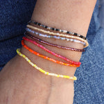 Bracelet perles miyuki colorées