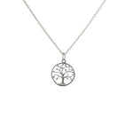 Collier argent 925 et arbre de vie ajouré