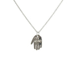 Collier argent 925 pendentif main my heart