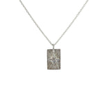 Luckyteam bijoux femme argent 925 collier rose des vents