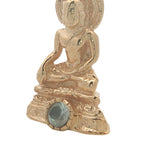 Charms doré bouddha avec prehnite