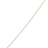 Collier doré pierre de lune attachée à la chaine 42 cm