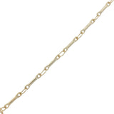 Collier doré poisson articulé 60 cm