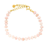 Natural stone duo bracelet