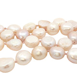 Collier doré perles de culture 38 cm