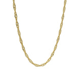 Collier doré maille Singapour 42 cm