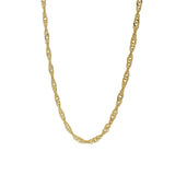 Collier doré maille Singapour 42 cm