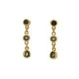Stone dangle earrings