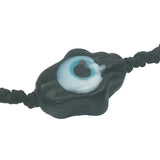 Bracelet cordon noir main de Fatma noire