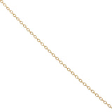 Lucky number 13 necklace with white zircons