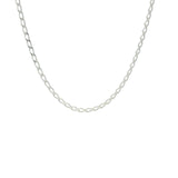 Collier en argent 925 maille cheval 42 cm