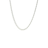 Collier en argent 925 maille cheval 42 cm
