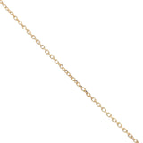 Collier doré marguerite avec prehnite 42 cm