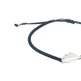 Navy blue Corsican cord bracelet 925 silver