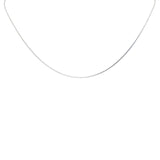 Egyptian mesh silver necklace