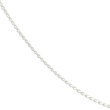 Egyptian mesh silver necklace