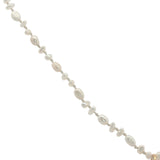 Collier doré tortue rose perles de culture 42 cm