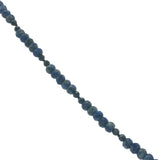 Collier doré lapis lazulis scarabée taillé dans la pierre 42 cm