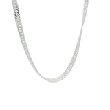 Collier argent 925 maille singapour 75 cm