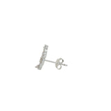 Boucle ear cuffs argent 925 avec zircons