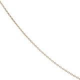 Collier doré petite fleur en tourmaline et perles de culture 42 cm