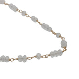 Collier doré en pierre de lune 50 cm