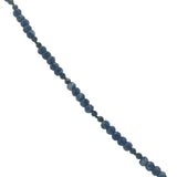 Collier doré oeil avec lapis lazulis 60 cm