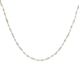 Collier doré avec prehnite 50 cm