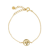 Bracelet doré arbre de vie