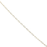 Collier doré poisson taillé dans la labradorite 42 cm